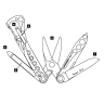 Мультитул LEATHERMAN STYLE CS 831246 в подарочной упаковке